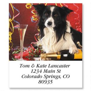 Doggy Fun Select Return Address Labels  (12 Designs)