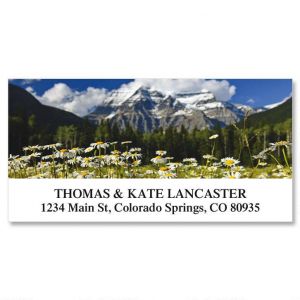 Wildflower Escape Deluxe Return Address Labels  (12 Designs)