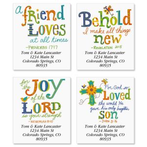 Christian Joy Select Address Labels  (4 Designs)