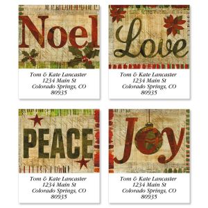 Glad Tidings Select Address Labels  (4 Designs)