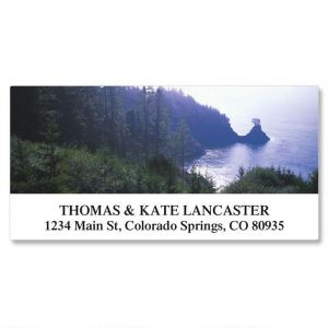 Panoramic View Deluxe Address Labels  (12 Designs)