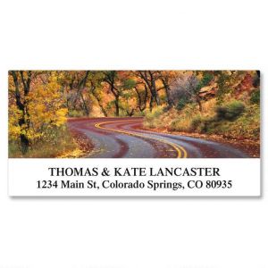 Ramblin Roads Deluxe Return Address Labels  (24 Designs)