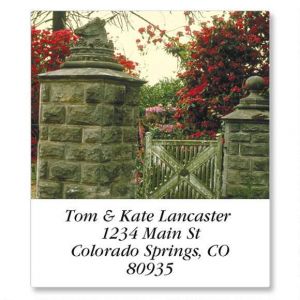 English Country Gardens Select Return Address Labels  (24 Designs)
