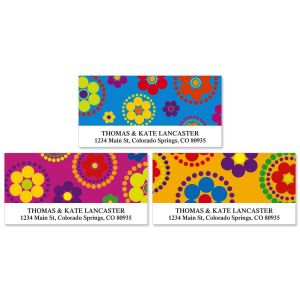 Fiesta Deluxe Return Address Labels  (3 Designs)