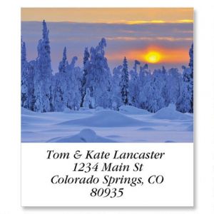 Alluring Sunscapes Select Return Address Labels  (12 Designs)