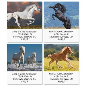 Love Horses Select Return Address Labels (6 Designs)