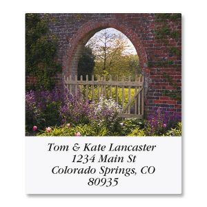 Gardens Select Return Address Labels  (6 Designs)