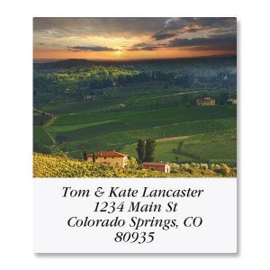 Wine Country Select Return Address Labels  (12 Designs)