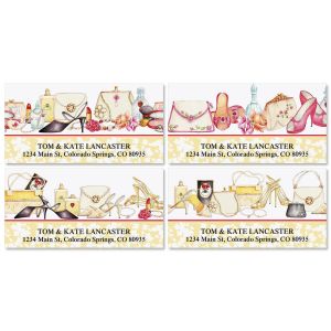 Perfume and Petals  Deluxe Return Address Labels  (4 Designs)