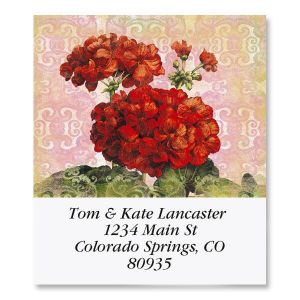 Floral Reflections Select Address Labels  (8 Designs)