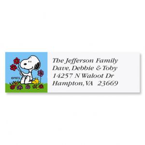 PEANUTS®  Year-Round Classic Address Labels  (12 Designs)