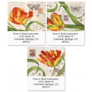 Tulips Select Return Address Labels  (3 Designs)