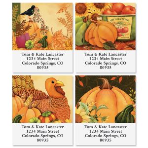 Welcome Harvest Select Return Address Labels (6 Designs)