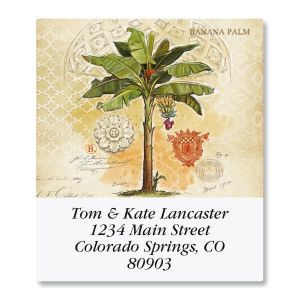 Palm Trees & Pineapples Select Address Labels  (6 Designs)