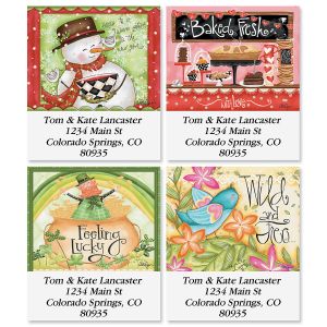 Seasons of Whimsy Select Address Labels  (12 Designs)