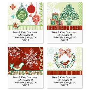 Intricate Details Select Address Labels  (4 Designs)