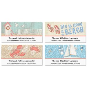 Coastal Deluxe Address Labels  (4 Designs)
