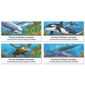 Under the Sea Deluxe Return Address Labels (4 Designs)