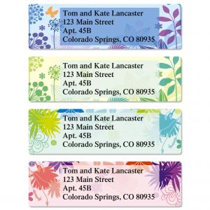 Sweet Silhouettes Classic Return Address Labels  (4 Designs)