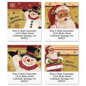 Traditional Christmas Select Return Address Labels