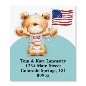 All Occasion Bear Select Return Address Labels (6 Designs)