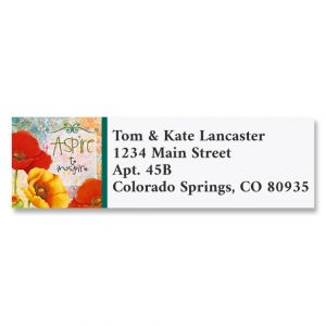 Garden Wisdom Classic Return Address Labels (6 Designs)