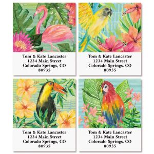 Tropical Delight Select Address Labels