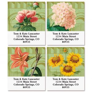 Conservatory Select Return Address Labels (4 Designs)