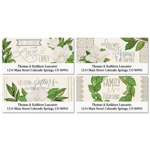 Bless This Home Deluxe Return Address Label (4 Designs)