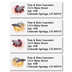 Fish Classic Return Address Labels (4 Designs)