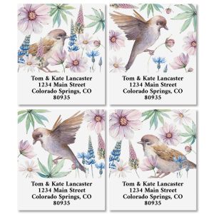 Sparrows Select Return Address Labels (4 Designs)