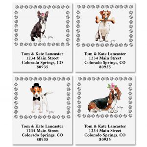 Best in Show Select Return Address Labels (4 Designs)