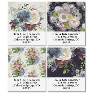 Fall Florals Select Return Address Labels (4 Designs)