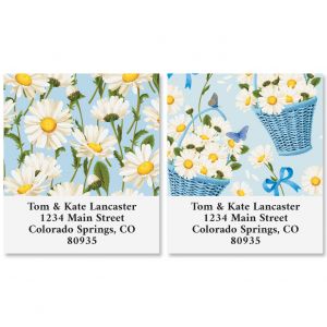 Early Daisies Select Return Address Labels (2 Designs)