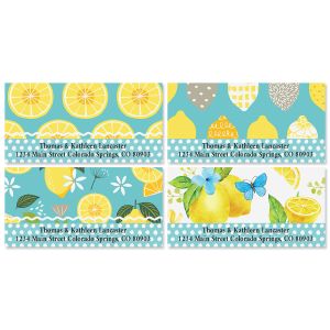 Fresh Lemons Deluxe Return Address Labels (4 Designs)