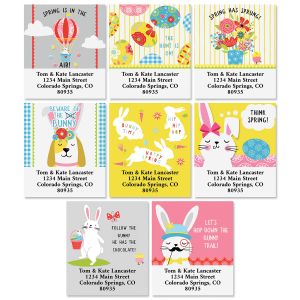 Easter Brights Select Return Address Labels (8 Designs)