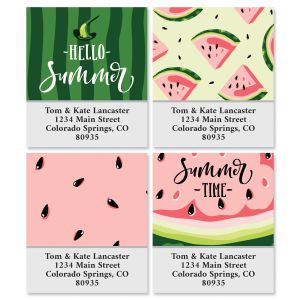 Hello Watermelon Select Return Address Labels (4 Designs)