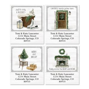 Winter In Aspen Select Return Address Labels (4 Designs)
