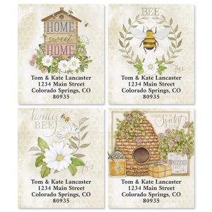 Art of Beekeeping Select Return Address Labels (4 Designs)