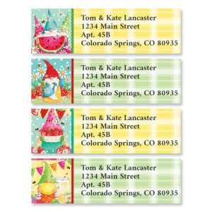 Spring Gnomes Classic Return Address Labels (4 Designs)