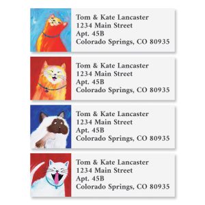  LOL Cats Classic Return Address Labels (6 Designs)