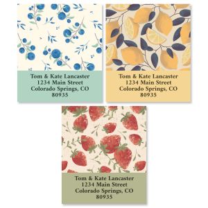 Fruit Medley Select Return Address Labels (3 Designs)