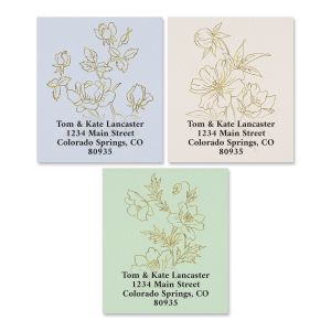 Whimsy Florals Select Return Address Labels (4 Designs)