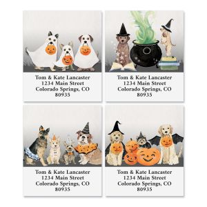 Spooky Pups Select Return Address Labels (4 Designs)