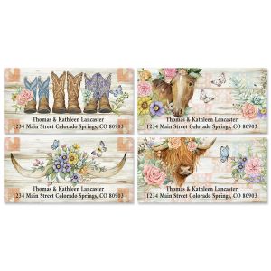 Rosewood Ranch Deluxe Return Address Labels (4 Designs)