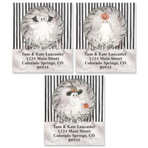 Happy Boos Select Return Address Labels (3 Designs) 