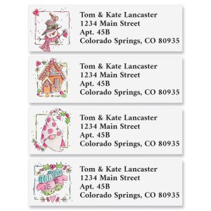 Christmas Goodies Classic Return Address Labels (4 Designs) 