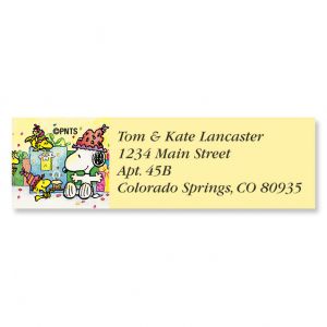 Snoopy™ Year-Round Classic Address Labels  (12 Designs)