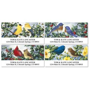 Garden Companions Deluxe Return Address Labels  (4 Designs)