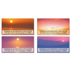 Sunset Splendor Deluxe Address Labels  (4 Designs)